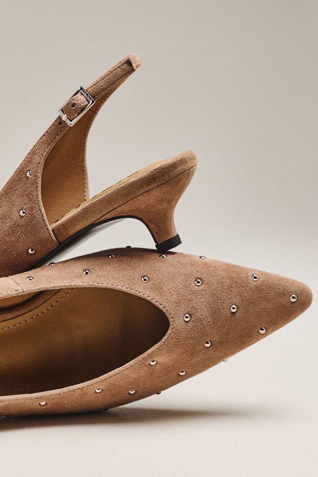 Bibi Lou Nomi Slingback Kitten Heels #2