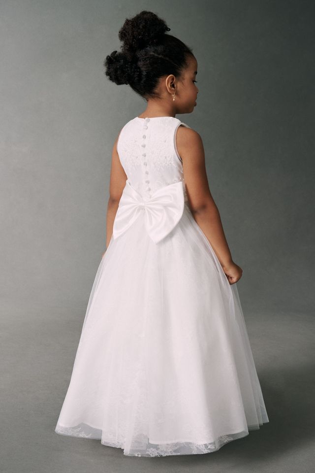 Princess Daliana Airy Tulle Flower Girl Dress #1