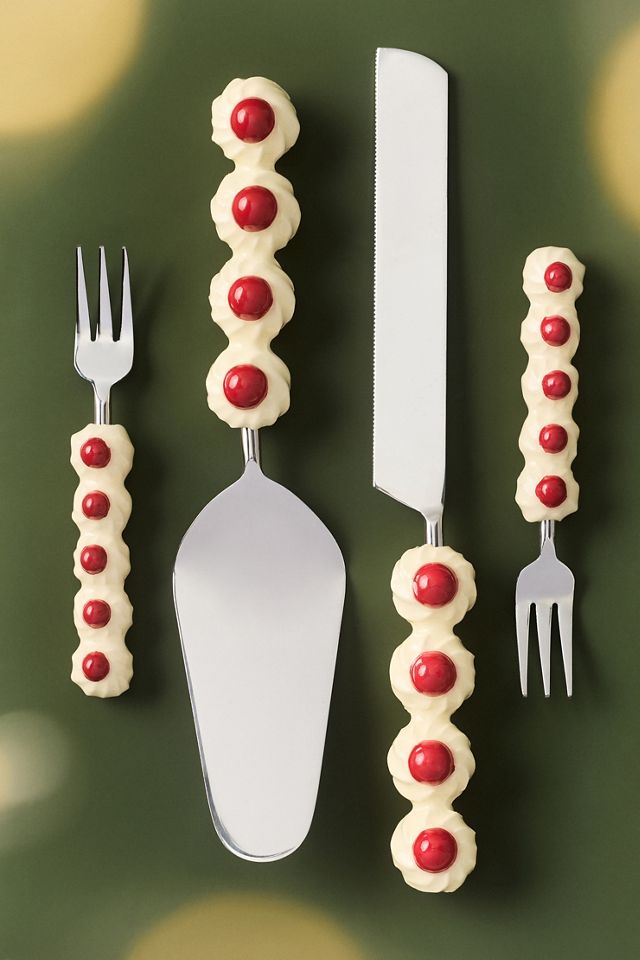 Tenedores para Aperitivos Yule, Juego de 2 #3