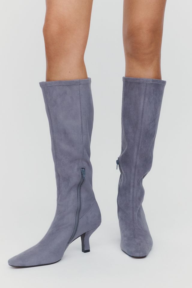 Maeve Square-Toe Tall Sock Boots #1
