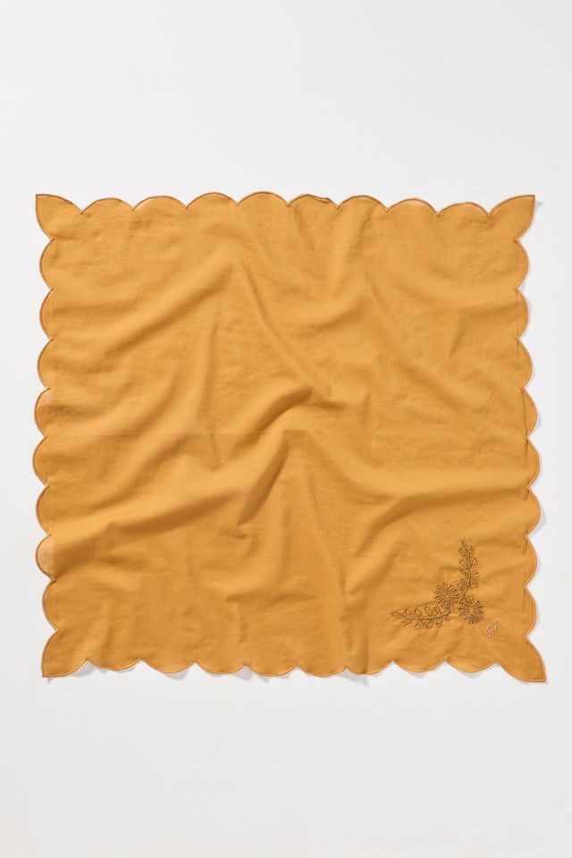 THE GREAT. Scalloped Bandana #1