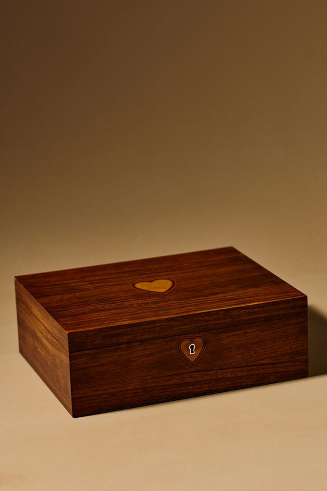 Wolf 1834 Ballet Musical Wood Veneer Jewelry Box | AnthroHome