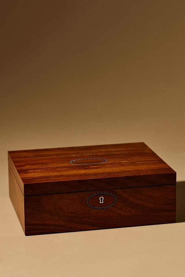 Wolf 1834 Ballet Musical Wood Veneer Jewelry Box | AnthroHome