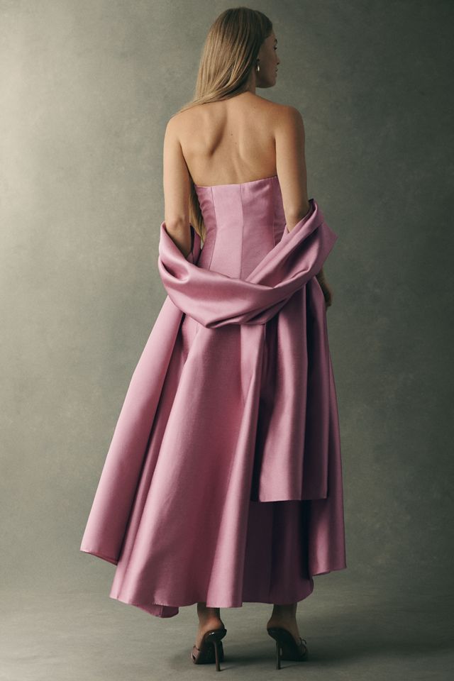 Mare Mare Strapless Drop-Waist Midi Dress #2