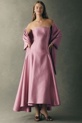 pink dress for wedding guest Beach Dresses Tea Length Satin Party Dresses Off Sh  MyChicDress It is also a perfect gift for graduation Pink Wedding Guest Dresses &