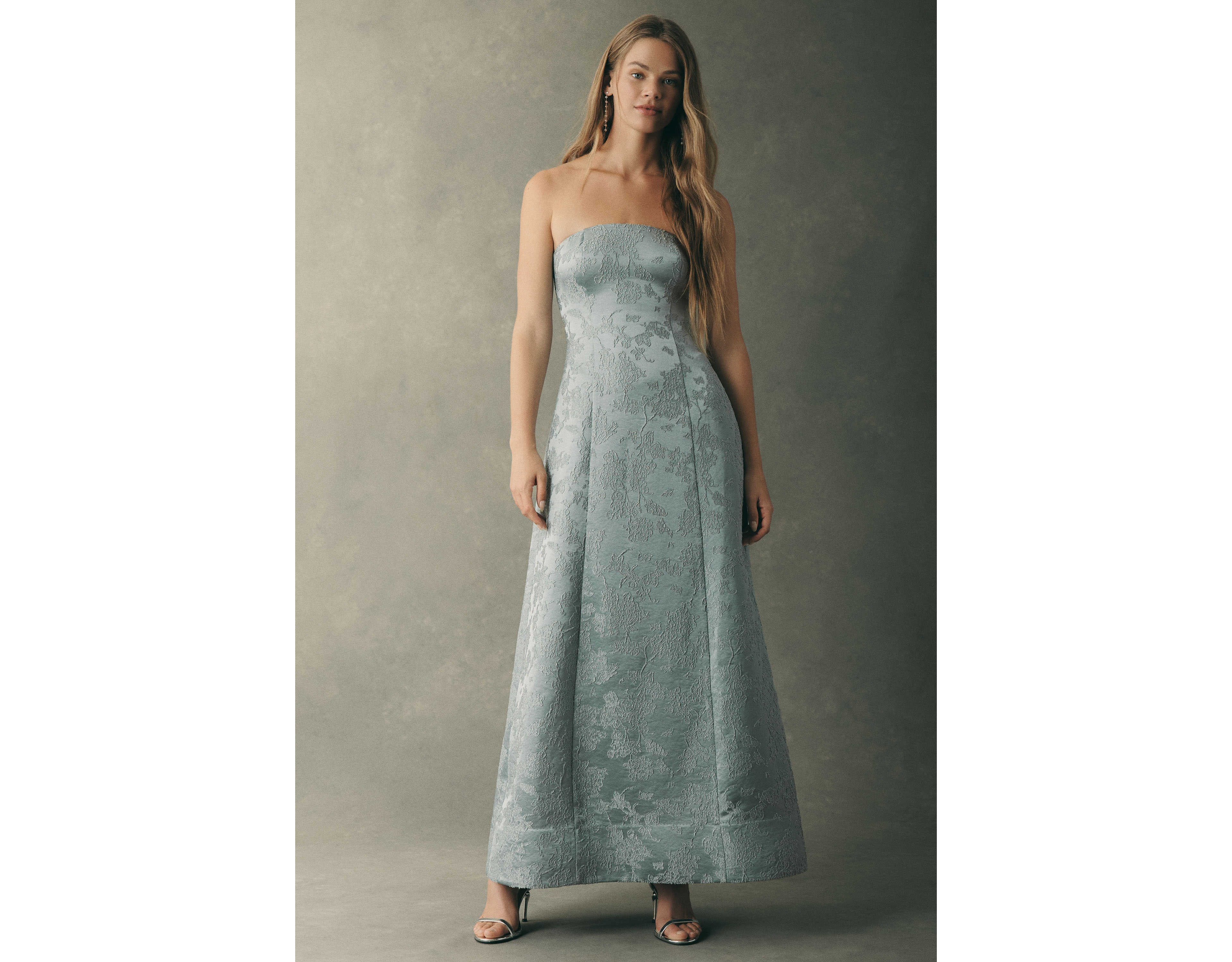 Mare Piper Jacquard Maxi Dress