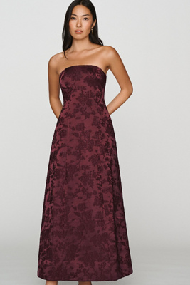Anthropologie Mare Mare Piper Jacquard Maxi Dress