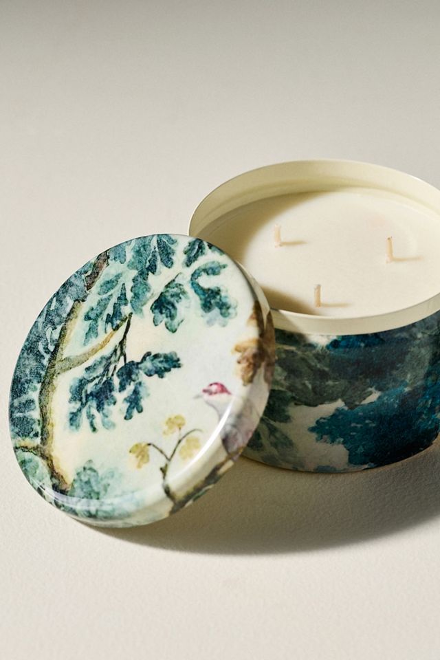 Judarn Tapestry Woody Frosted Garland Tinned Candle #3