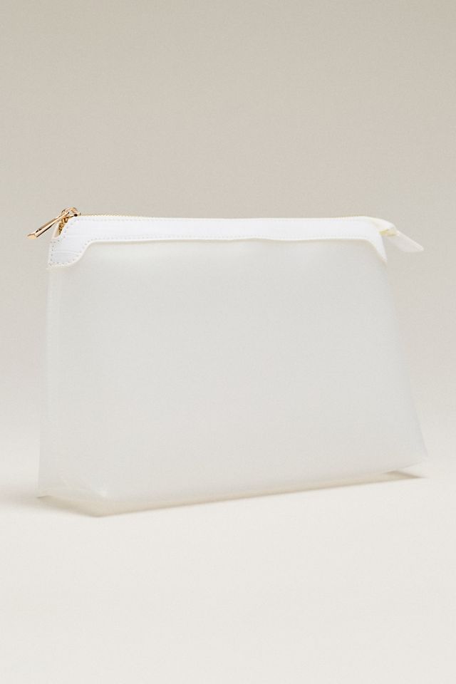 By Anthropologie Clear Travel Pouches, Set of 2 #2