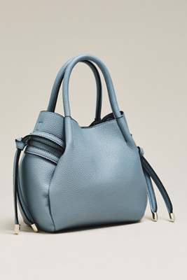 Maeve Faux-Leather Mini Tulip Satchel