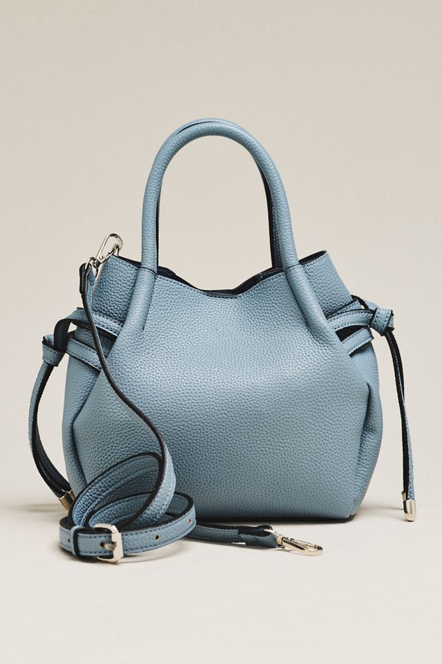 Maeve Faux-Leather Mini Tulip Satchel #1
