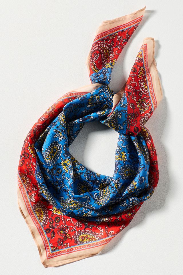 Vismaya Silk Headscarf #1