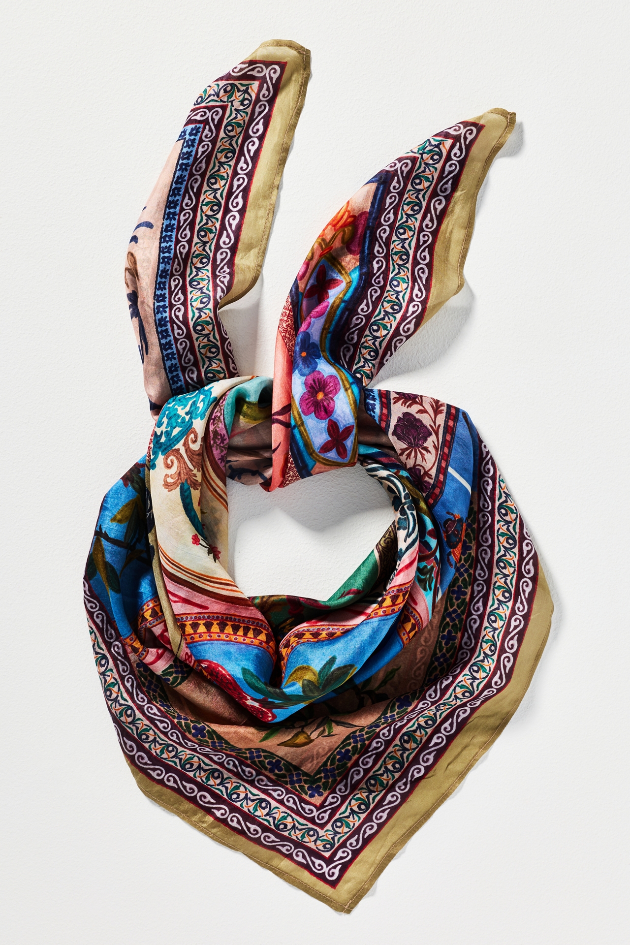 Vismaya 100% Silk Hair Scarf