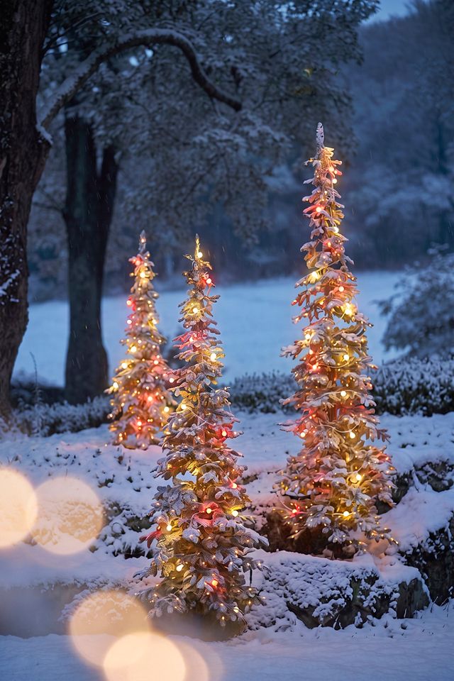 Terrain Stargazer Garden Lights, Set of 21 Bulbs, Winter Berry #5