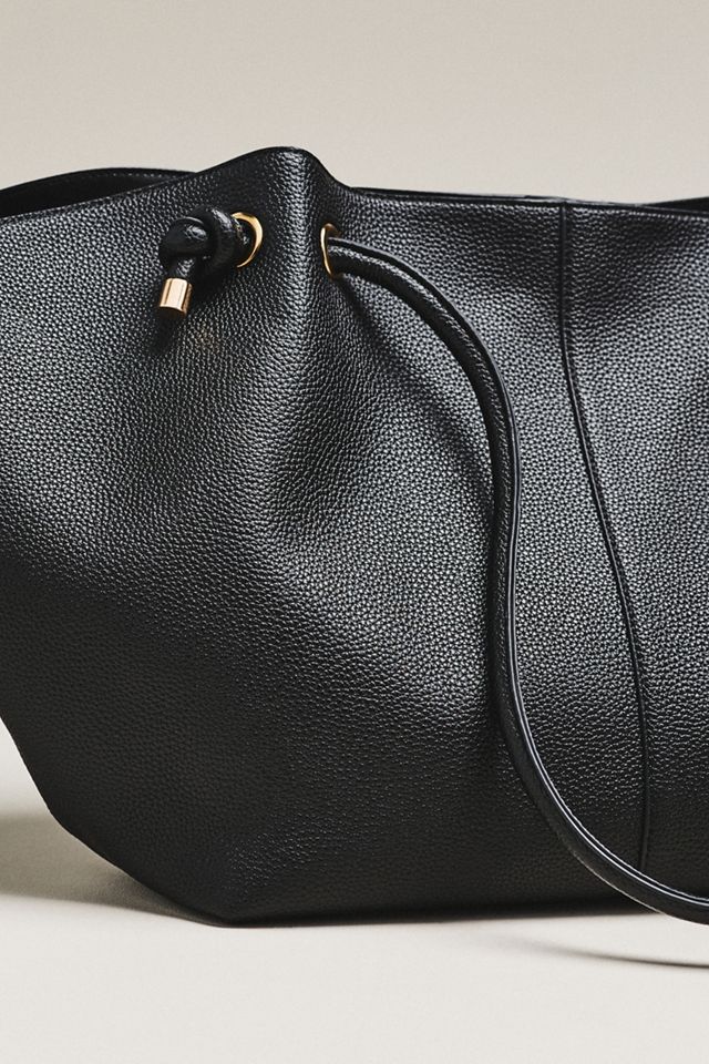 Maeve Pebbled Faux-Leather Tote #4