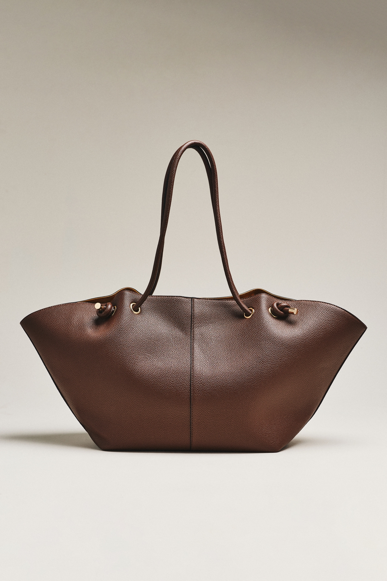 Maeve Pebbled Faux-Leather Tote