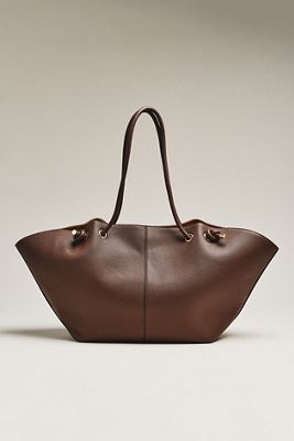 Maeve Pebbled Faux-Leather Tote