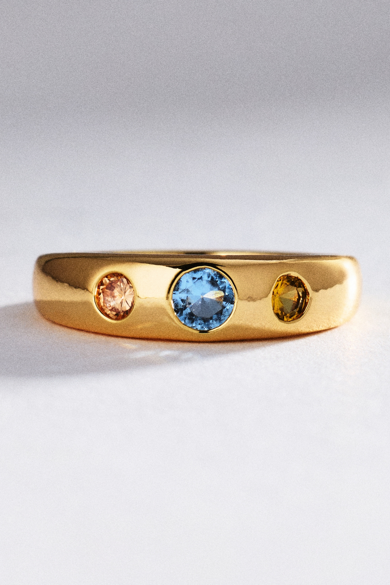 Organic Chunky Gemstone Ring