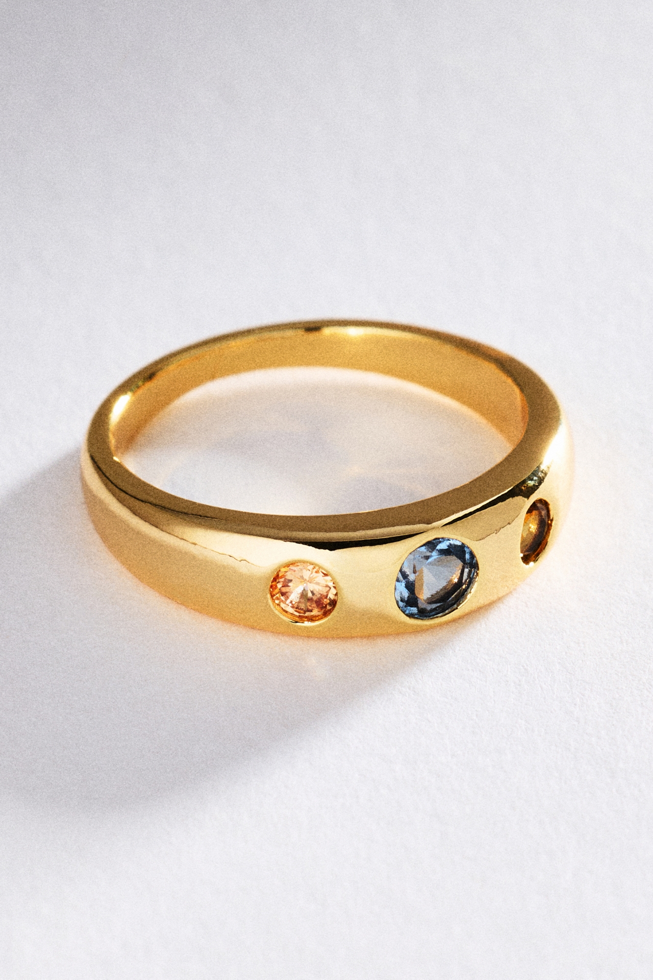 Organic Chunky Gemstone Ring