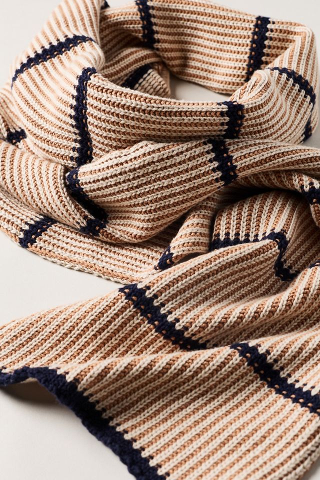Varley Almeida Cotton Knit Scarf #1