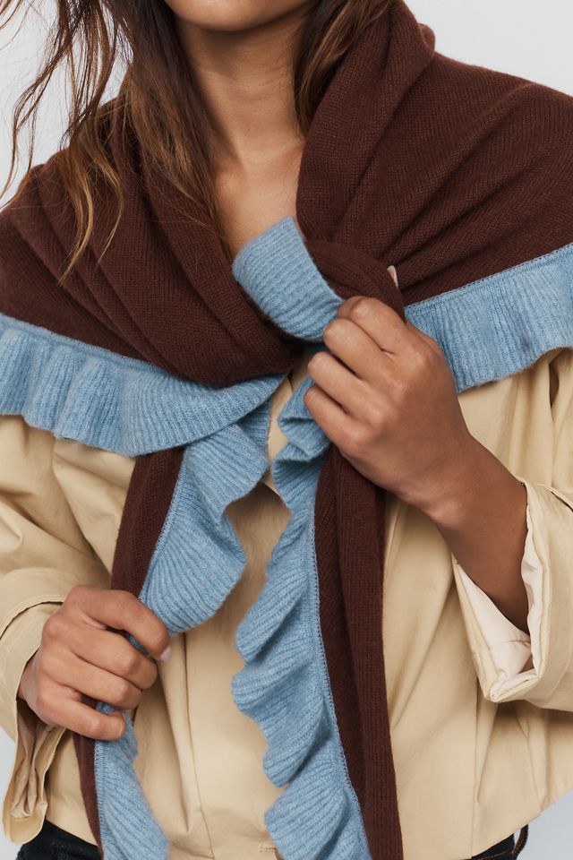 TBCo 100% Merino Wool Large Triangle Scarf #1