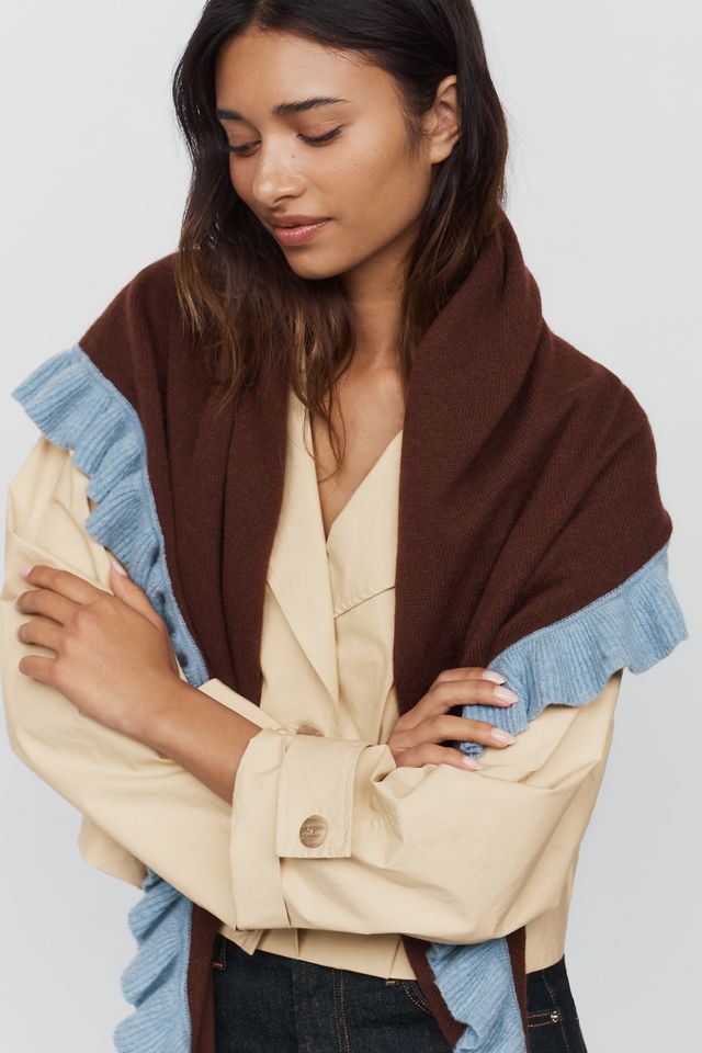 TBCo 100% Merino Wool Large Triangle Scarf #3