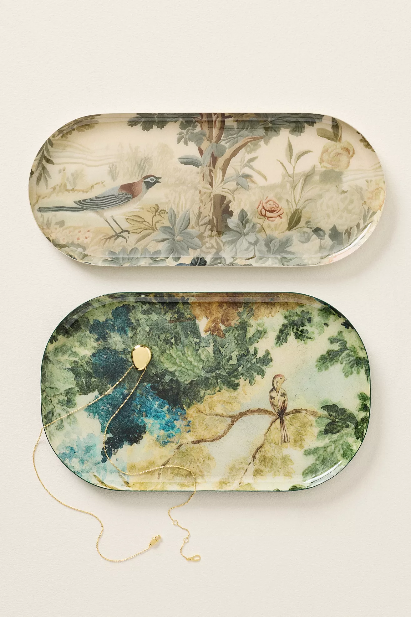 Tapestry Print Trinket Tray
