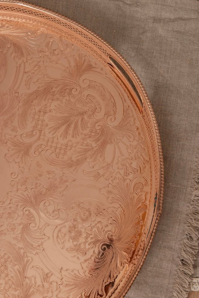 Coppermill Kitchen Antique Waterford Gallery Tray #1