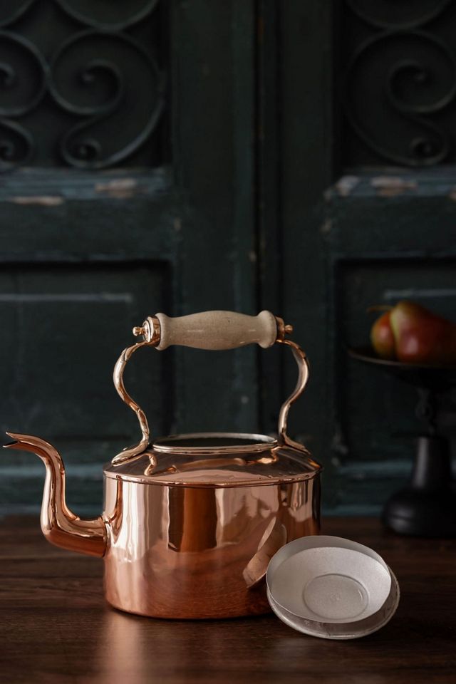 Coppermill Kitchen English Tea Kettle With Porcelain Handle #1