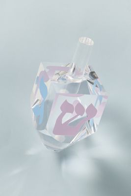 Anthropologie Acrylic Driedle