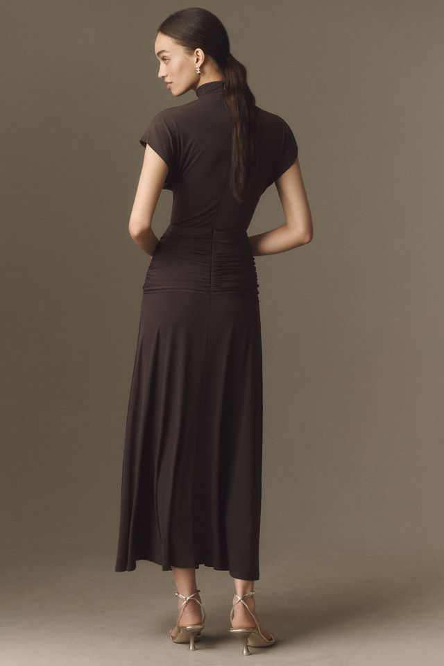 Siempre Tie-Skirt Jersey Maxi Dress #2