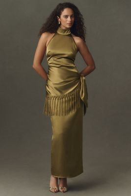Mare Mare Fringe Sarong Dress