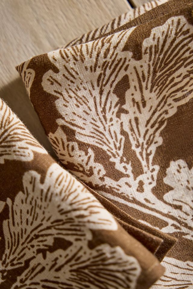 Oak Vine Linen Napkins, Set of 2 #2