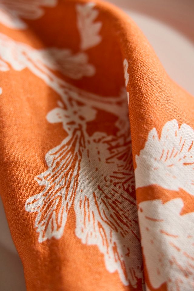 Oak Vine Linen Napkins, Set of 2 #2
