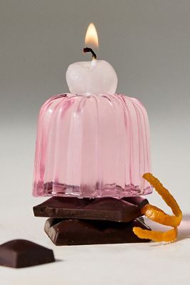 BODI Floral Petal Bloom Shaped Wax Candle