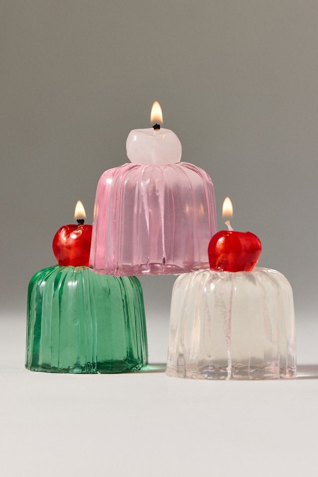 BODI Floral Twilight Fig Shaped Wax Candle #2