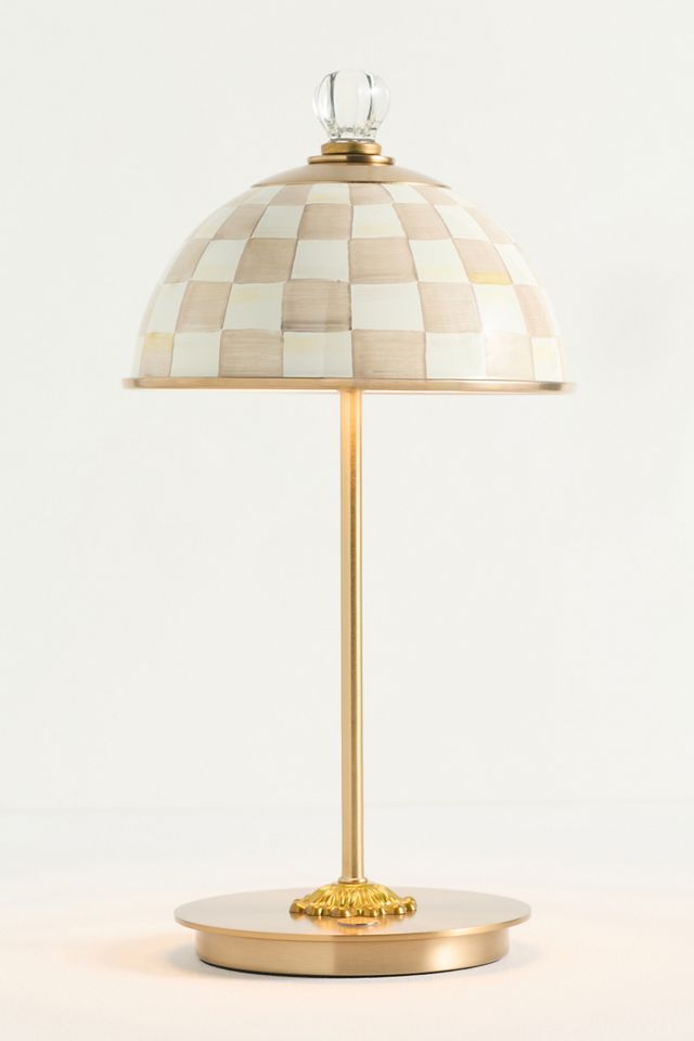 MacKenzie-Childs LED Rechargeable Cordless Dome Table Lamp #2