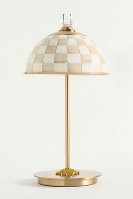 MacKenzie-Childs LED Rechargeable Cordless Dome Table Lamp