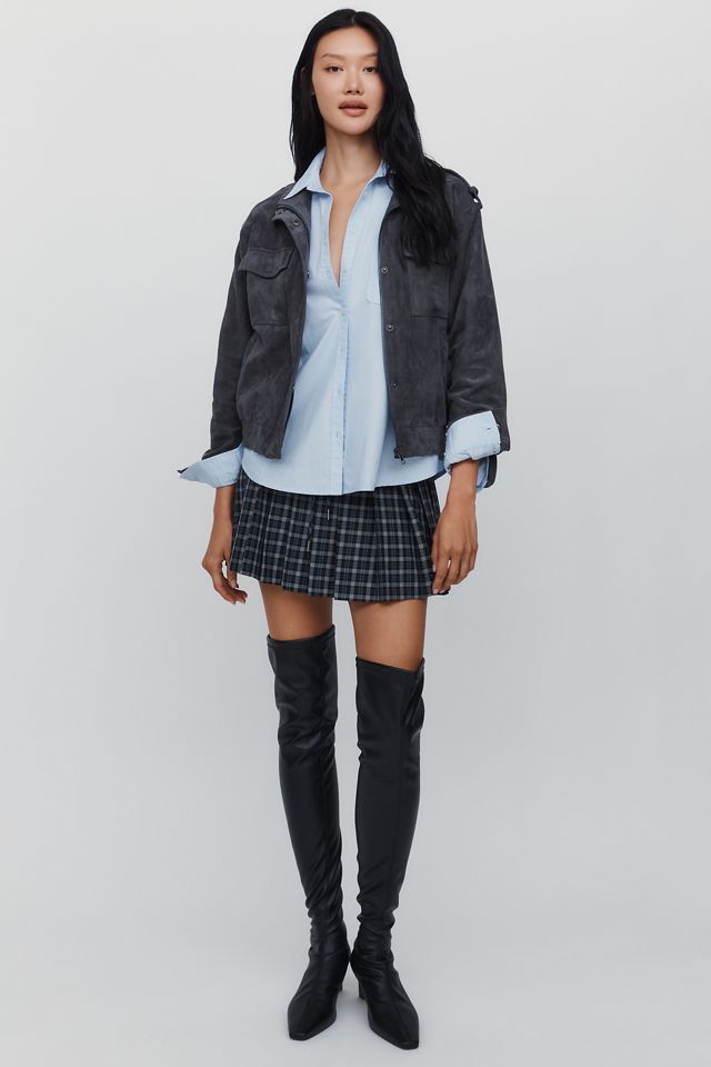 Maeve Over-the-Knee Sock Boots #1