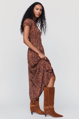 By Anthropologie Tall Wrapped Ring Boots