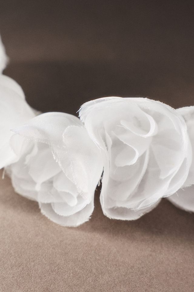 Pronovias Soft 3D Floral Headpiece #1