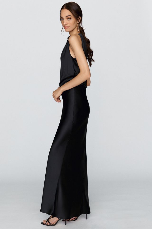 Mare Mare Satin Cowl Maxi Dress #3