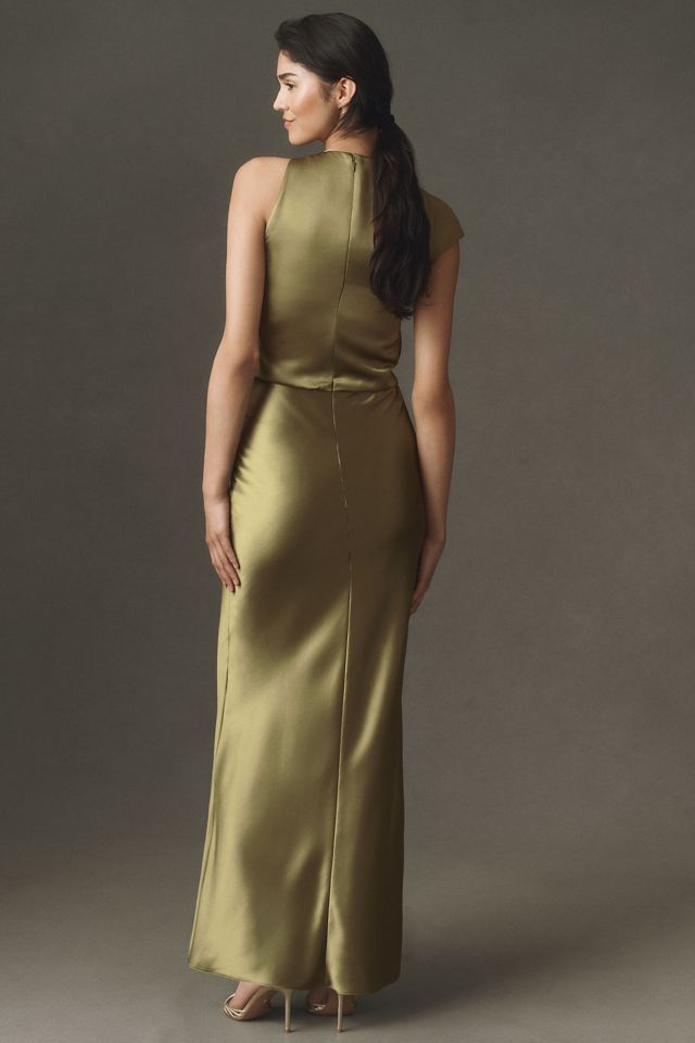 Mare Mare Satin Cowl Maxi Dress #2