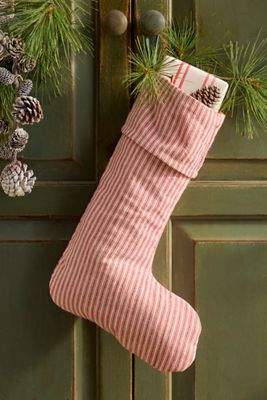 Railroad Stripe Cotton Stocking