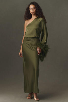 honest abes feather dress AURORA ASYMMETRIC DRAPED BLACK | CULT MIA 0 Colors Sheath/Column Off-the-Shoulder Short Sleeves Tea-Length