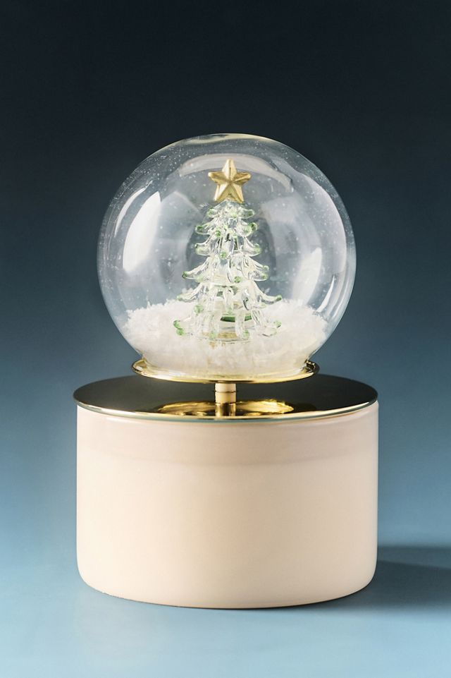 Merry Music Box Woody Fresh Balsam & Cedarwood Glass Candle #1