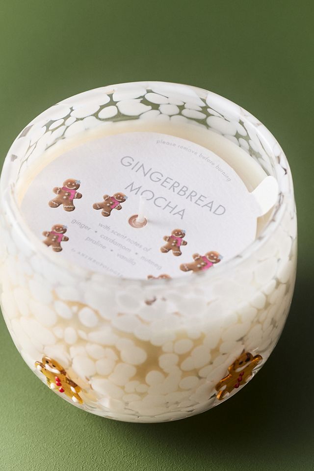 Candela in Vetro Gingerbread Icon Gourmand Gingerbread Mocha #2