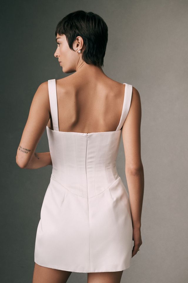 Jenny Yoo x Anthropologie Weddings Square-Neck Mini Dress #3