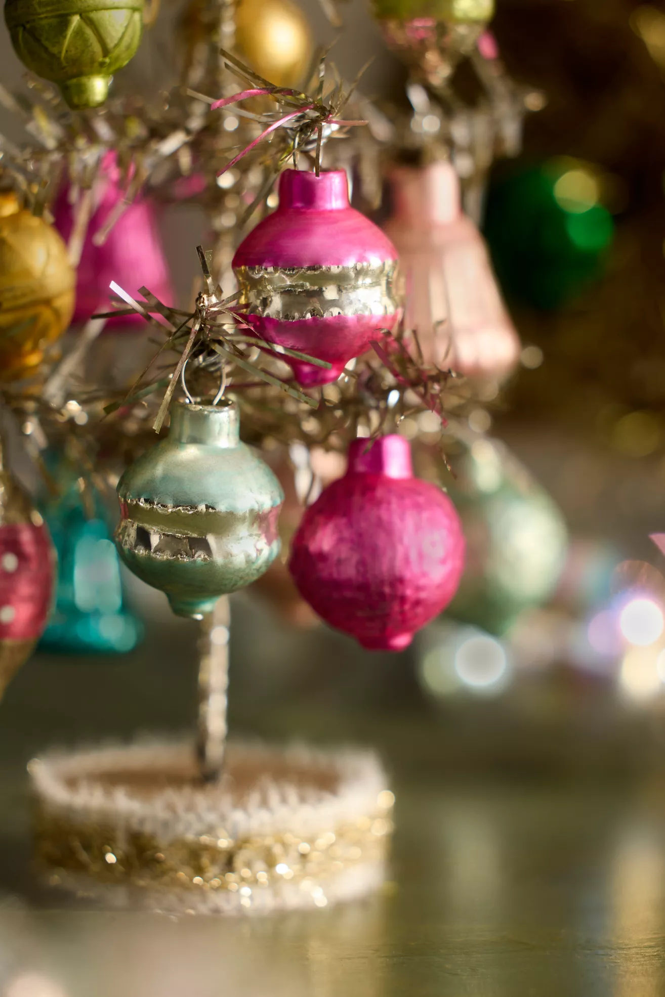 Terrain Vintage Tinsel + Ornament Tree - thumbnail 2