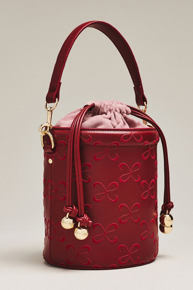Maeve Faux-Leather Bucket Bag #1